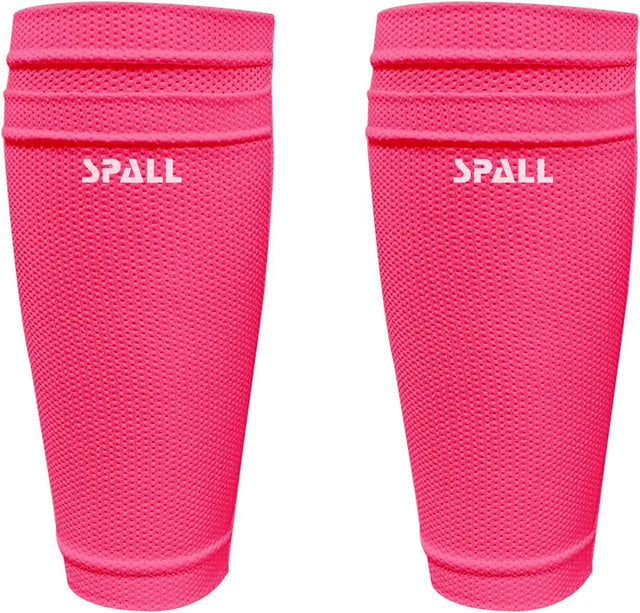 Soccer Shin Guards Sleeves With Optimized Insert Pocket Shin Pad Compression Sleeves Leg Performance Support For Youth And Adult(9085) | Ideal for All Surfaces, Kids & Adults | Match-Ready