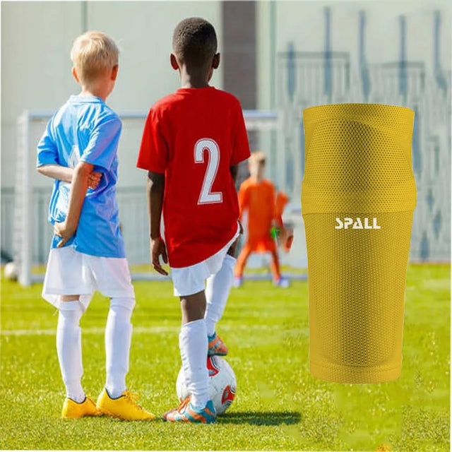 Soccer Shin Guards Sleeves With Optimized Insert Pocket Shin Pad Compression Sleeves Leg Performance Support For Youth And Adult(9085) | Ideal for All Surfaces, Kids & Adults | Match-Ready