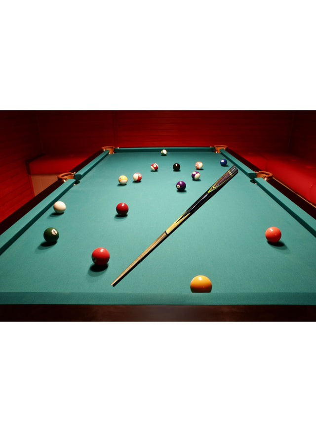 Snooker Cue Stick Play Billiard Pool Sticks Wood Material Straight Feel Good Beautiful Entertainment Snooker Billiard Tool (24343)