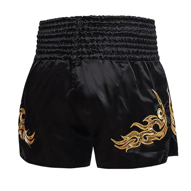 Muay Thai Shorts For men And Women High Grade MMA Gym Boxing Kickboxing Shorts (SI-3202) | Ideal for All Surfaces, Kids & Adults | Match-Ready | Includes Pump & Needle | Durable & Long-Lasting Performance