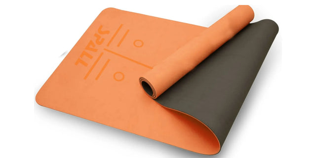 6MM Yoga Mat with Carrying Bag, Non Skid TPE Yoga Matters for Pilates | Ideal for All Surfaces, Kids & Adults | Match-Ready | Includes Pump & Needle | Durable & Long-Lasting Performance