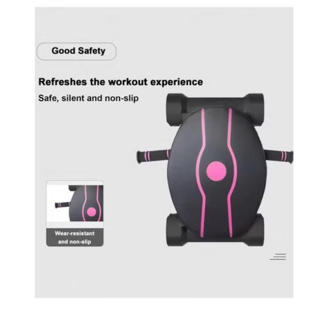High Quality AB Wheel abdominal Roller Wheels Gym Fitness Home Exercise Strength Training Tonic Wheel | Ideal for All Surfaces, Kids & Adults | Match-Ready | Includes Pump & Needle | Durable & Long-Lasting Performance