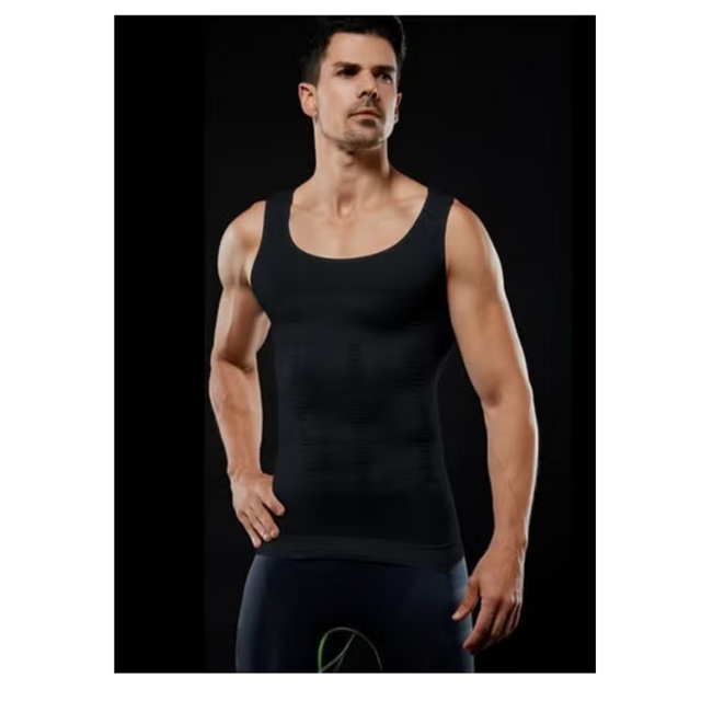 Spall Mens Slimming Body Shape Wear Corset Vest Shirt Compression Abdomen Tummy Belly Control Slim Waist | Ideal for All Surfaces, Kids & Adults | Match-Ready | Includes Pump & Needle | Durable & Long-Lasting Performance