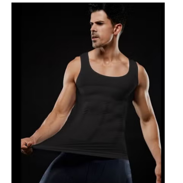 Spall Mens Slimming Body Shape Wear Corset Vest Shirt Compression Abdomen Tummy Belly Control Slim Waist | Ideal for All Surfaces, Kids & Adults | Match-Ready | Includes Pump & Needle | Durable & Long-Lasting Performance