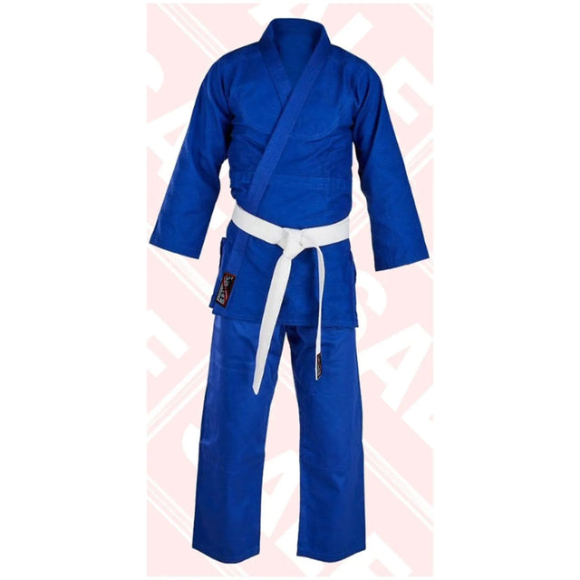 Judo Suit for Training & Competition. All Sizes Available, Durable Martial Arts Uniform with Jacket & Pants-2040 | Ideal for All Surfaces, Kids & Adults | Match-Ready | Includes Pump & Needle