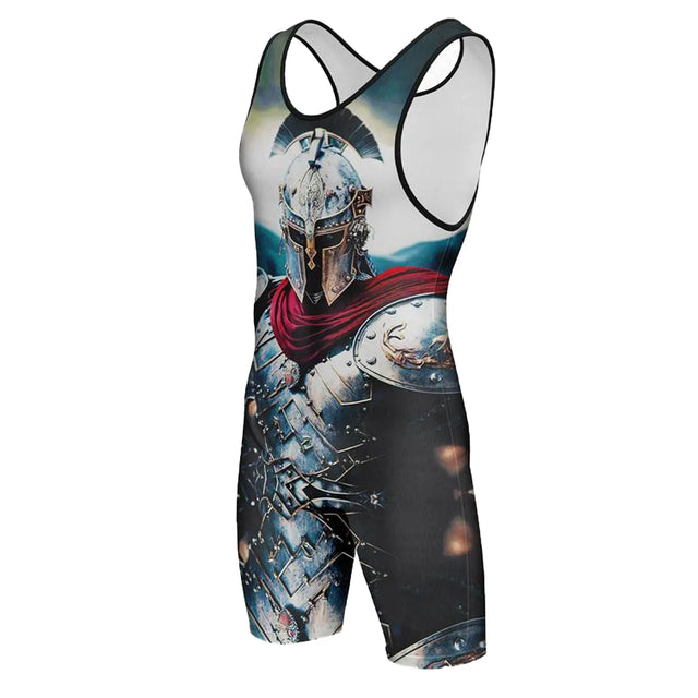 Wrestling Suit For Professionals And Beginners Spartan (SI-7048) | Ideal for All Surfaces, Kids & Adults | Match-Ready | Includes Pump & Needle | Durable & Long-Lasting Performance
