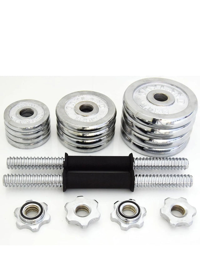 20KG Dumbbell Set Adjustable With Box 18-Piece 9210 | Ideal for All Surfaces, Kids & Adults | Match-Ready | Includes Pump & Needle | Durable & Long-Lasting Performance