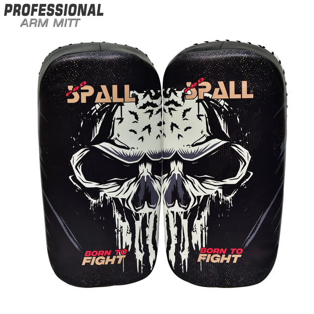 Arm Mitt Kicking Thai Pad Blue Red Black for Boxing Taekwondo Muay Thai MMA Kickboxing Fitness Martial Arts Sports Indoor and Outdoor Training for Men and Women By SPALL(SI-1570) | Ideal for All Surface