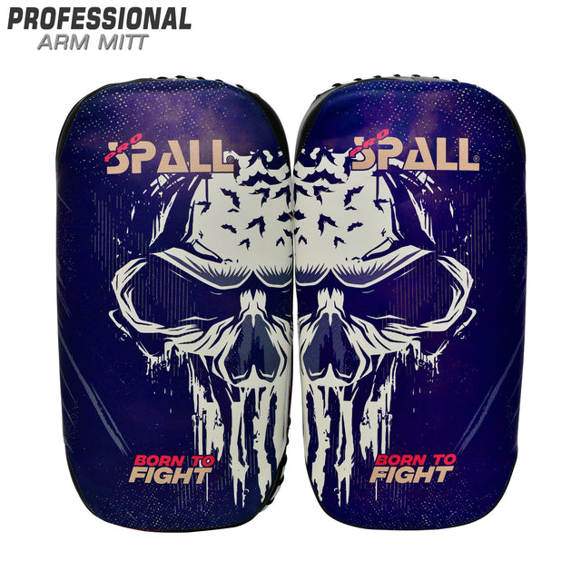 Arm Mitt Kicking Thai Pad Blue Red Black for Boxing Taekwondo Muay Thai MMA Kickboxing Fitness Martial Arts Sports Indoor and Outdoor Training for Men and Women By SPALL(SI-1570) | Ideal for All Surface