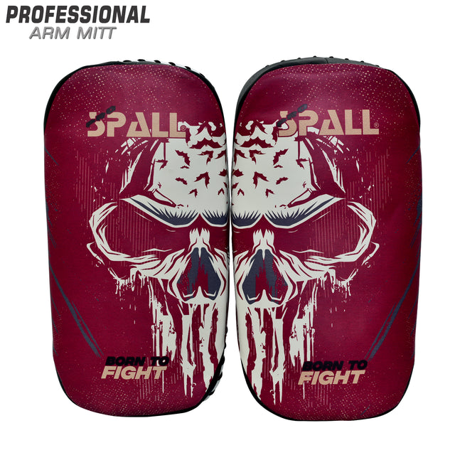 Arm Mitt Kicking Thai Pad Blue Red Black for Boxing Taekwondo Muay Thai MMA Kickboxing Fitness Martial Arts Sports Indoor and Outdoor Training for Men and Women By SPALL(SI-1570) | Ideal for All Surface