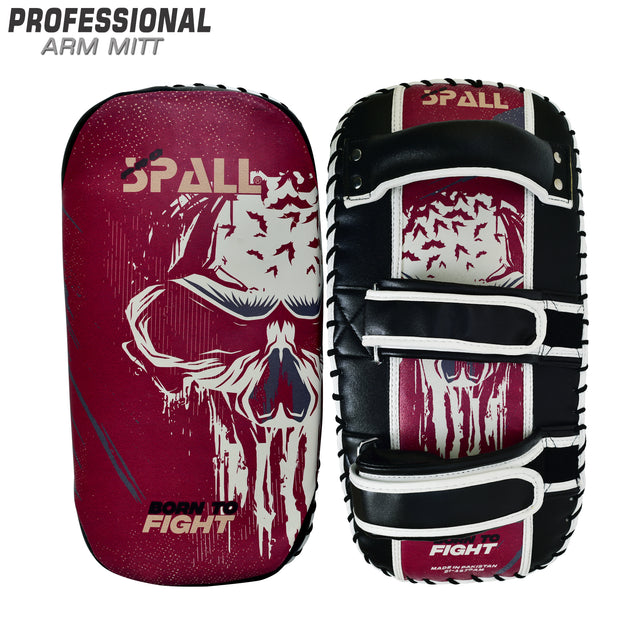 Arm Mitt Kicking Thai Pad Blue Red Black for Boxing Taekwondo Muay Thai MMA Kickboxing Fitness Martial Arts Sports Indoor and Outdoor Training for Men and Women By SPALL(SI-1570) | Ideal for All Surface