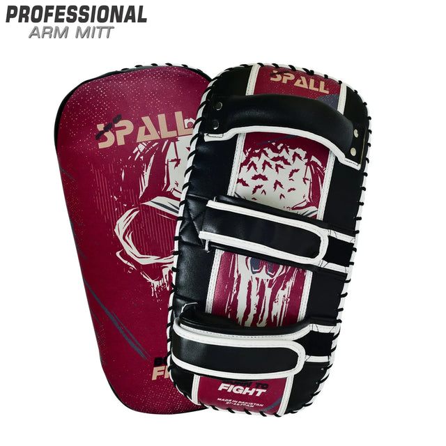 Arm Mitt Kicking Thai Pad Blue Red Black for Boxing Taekwondo Muay Thai MMA Kickboxing Fitness Martial Arts Sports Indoor and Outdoor Training for Men and Women By SPALL(SI-1570) | Ideal for All Surface