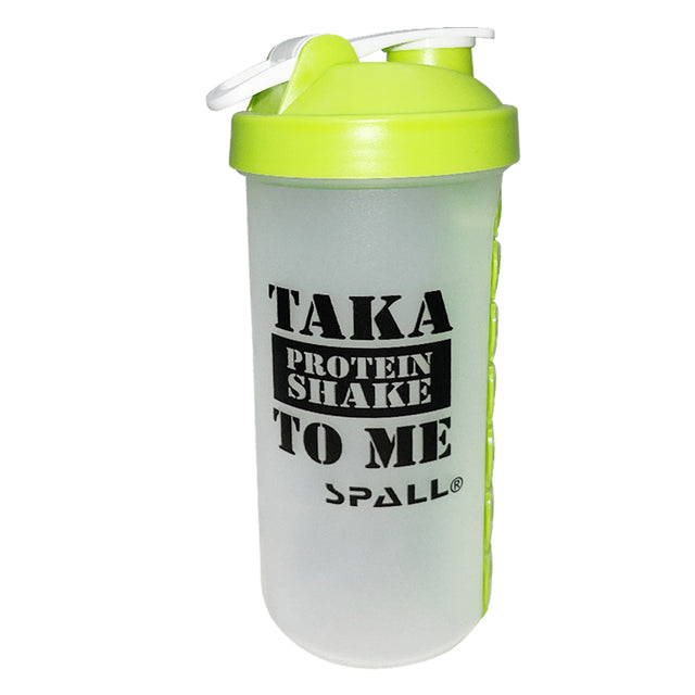 Spall Water Bottle Leak Proof Drink Bottle With Protein Shaker For Fitness Cycling Gym Champing Workout Outdoor Sports | Ideal for All Surfaces, Kids & Adults | Match-Ready | Includes Pump & Needle