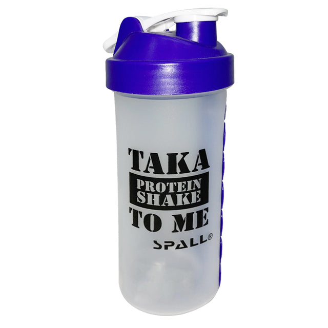 Spall Water Bottle Leak Proof Drink Bottle With Protein Shaker For Fitness Cycling Gym Champing Workout Outdoor Sports | Ideal for All Surfaces, Kids & Adults | Match-Ready | Includes Pump & Needle