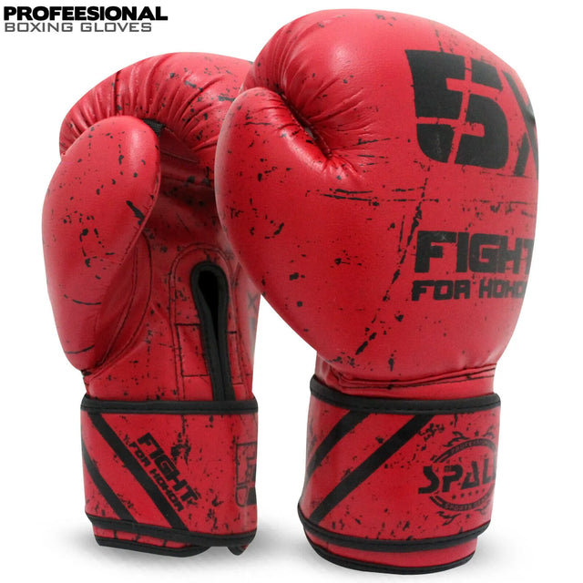 Boxing Gloves For Punch Bag MMA Fitness Kickboxing Fighting Sparring Workout Training Ideal For Men Women(SI-1178) | Ideal for All Surfaces, Kids & Adults | Match-Ready | Includes Pump & Needle