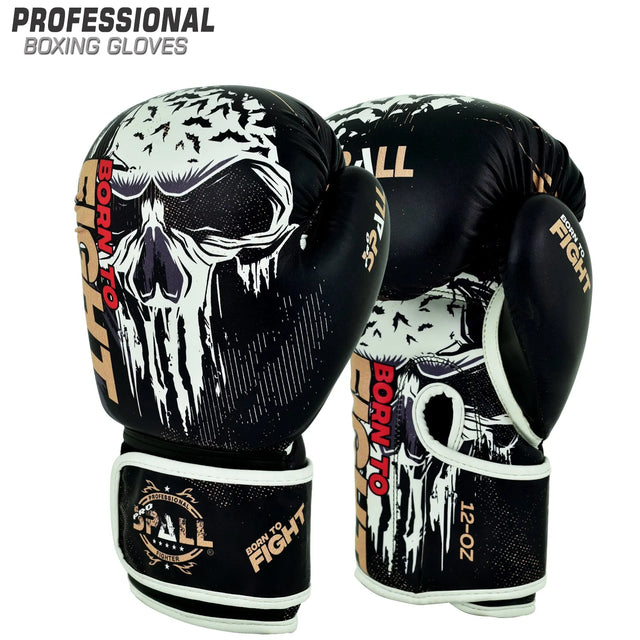 Boxing Gloves 6oz to 14oz Red Blue Black For Sparring Boxing Kickboxing Punch Bag Fitness Muay Thai Fighting Heavy Duty Training for Men and Women By SPALL(SI-1422) | Ideal for All Surfaces, Kids & Adults