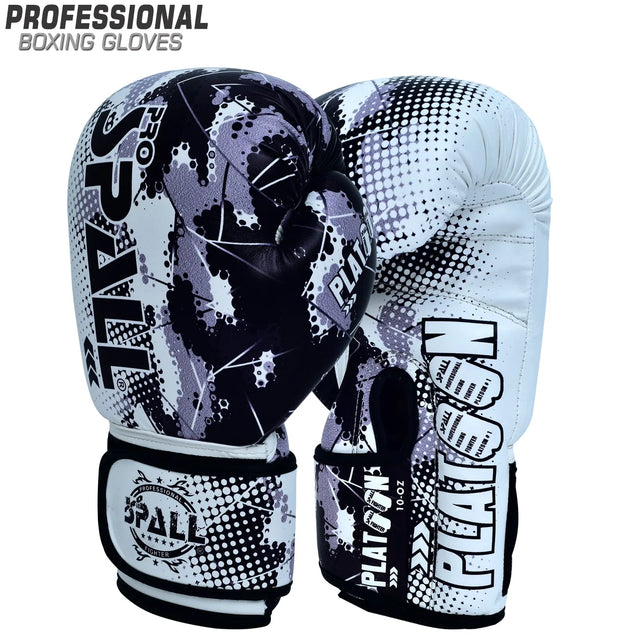 Boxing Match Gloves Hand Protection Strong Punches Soft Padded For Boxing Sparring Muay Thai Workout Training Fighting Martial Arts Kickboxing For Gents And Ladies(SI-1420) | Ideal for All Surfaces