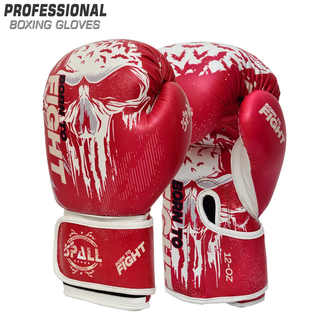 Boxing Gloves 6oz to 14oz Red Blue Black For Sparring Boxing Kickboxing Punch Bag Fitness Muay Thai Fighting Heavy Duty Training for Men and Women By SPALL(SI-1422) | Ideal for All Surfaces, Kids & Adults