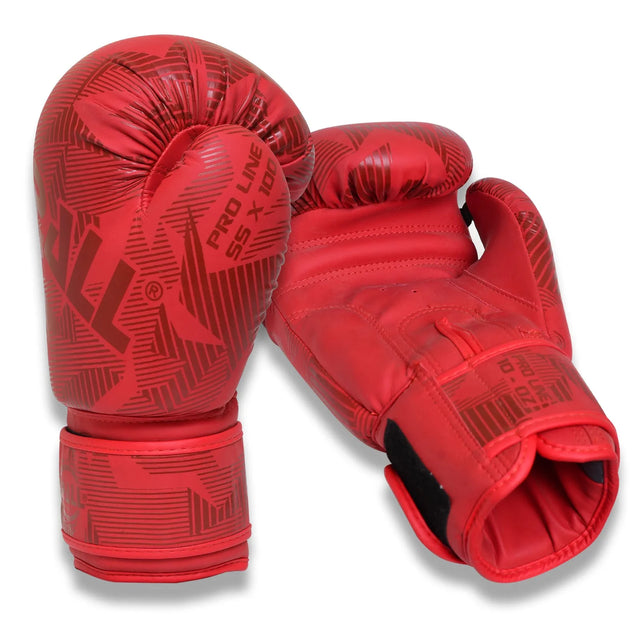 Boxing Gloves Kickboxing Training For Muay Thai Kick Boxing Sparring Heavy Bag Workout Gloves For Boxing Gloves Men Women(SI-1460) | Ideal for All Surfaces, Kids & Adults | Match-Ready