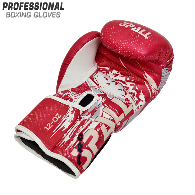 Boxing Gloves 6oz to 14oz Red Blue Black For Sparring Boxing Kickboxing Punch Bag Fitness Muay Thai Fighting Heavy Duty Training for Men and Women By SPALL(SI-1422) | Ideal for All Surfaces, Kids & Adults