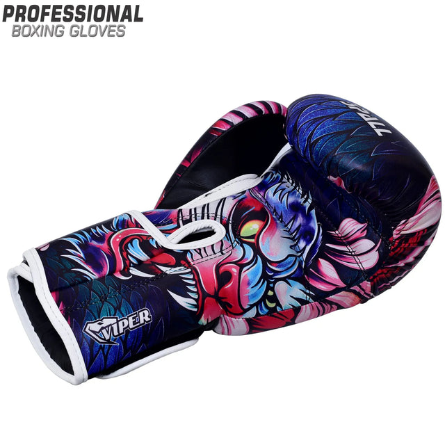 Boxing Gloves Multi For Hand Protection Fighting Muay Thai MMA Martial Arts Fitness Workout Kick Boxing Sparring Training For Men And Women(SI-1417) | Ideal for All Surfaces, Kids & Adults | Match-Ready
