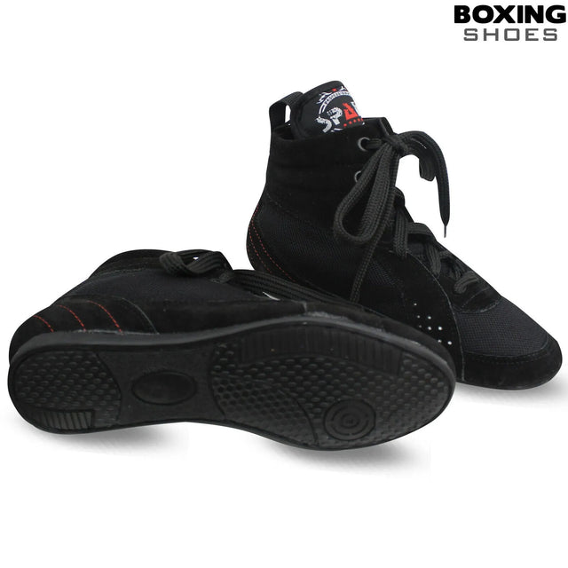 Wrestling Boxing Fighting Shoes For Men & Women (SI-1117) | Ideal for All Surfaces, Kids & Adults | Match-Ready | Includes Pump & Needle | Durable & Long-Lasting Performance