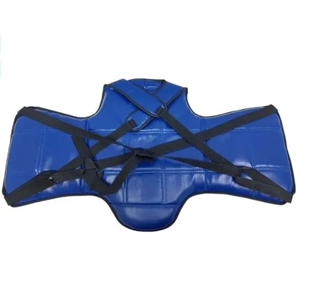 Boxing Chest Guard S M L XL Red Blue For MMA Body Protector Martial Arts Taekwondo Training(SI-1080) | Ideal for All Surfaces, Kids & Adults | Match-Ready | Includes Pump & Needle | Durable & Long-Lasting Performance