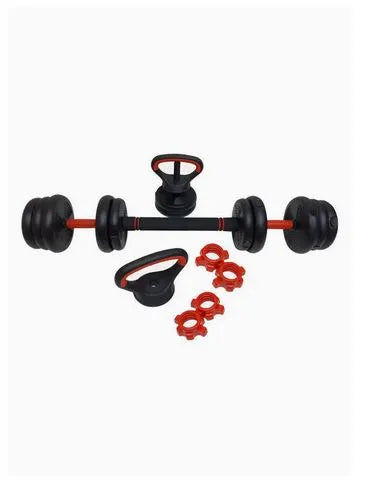 Spall Dumbbells Set 20 kg(80016) | Ideal for All Surfaces, Kids & Adults | Match-Ready | Includes Pump & Needle | Durable & Long-Lasting Performance