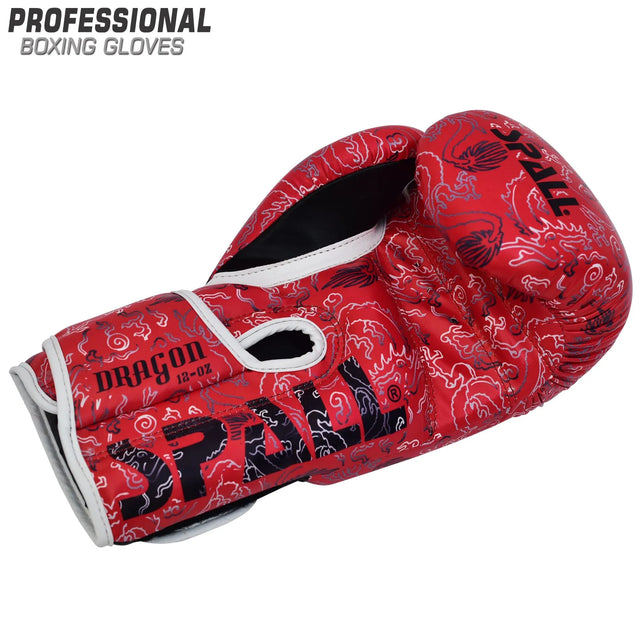 Boxing Gloves 8oz to 14oz Black Red Blue for Muay Thai Sparring Kickboxing Fitness Punching Bag Fighting Martial Arts Workout Training Ideal for Gents & Ladies By SPALL(SI-1418) | Ideal for All Surface