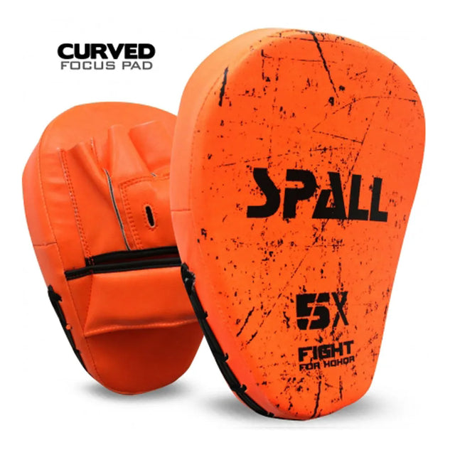 Focus Pad Hook Jab Mitts Boxing Pads Hand Target Gloves Training For MMA Kickboxing Pads Muay Thai Training Martial Arts Punch Mitts For Kids Men And Women | Ideal for All Surfaces, Kids & Adults