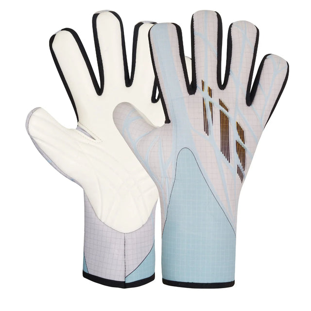 Strapless Professional Soccer Goalie Gloves Elite Play Goal Keeper Gloves For Unmatched Performance Provides Protection To Prevent Injuries For The Toughest Saves | Ideal for All Surfaces, Kids & Adults