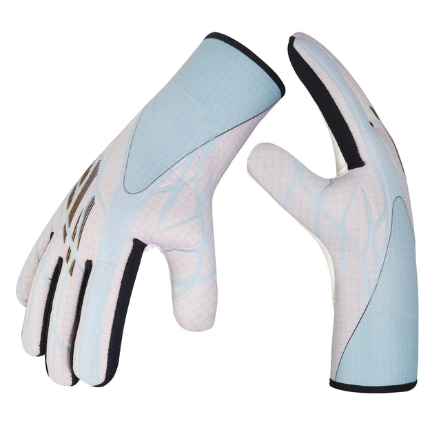 Strapless Professional Soccer Goalie Gloves Elite Play Goal Keeper Gloves For Unmatched Performance Provides Protection To Prevent Injuries For The Toughest Saves | Ideal for All Surfaces, Kids & Adults
