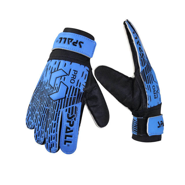 Goal Keeper Gloves Strong Grip With Finger Spine Double Wrist Protection Prevent Injuries For The Toughest Saves Goalie Training Gloves(GK-100) | Ideal for All Surfaces, Kids & Adults | Match-Ready