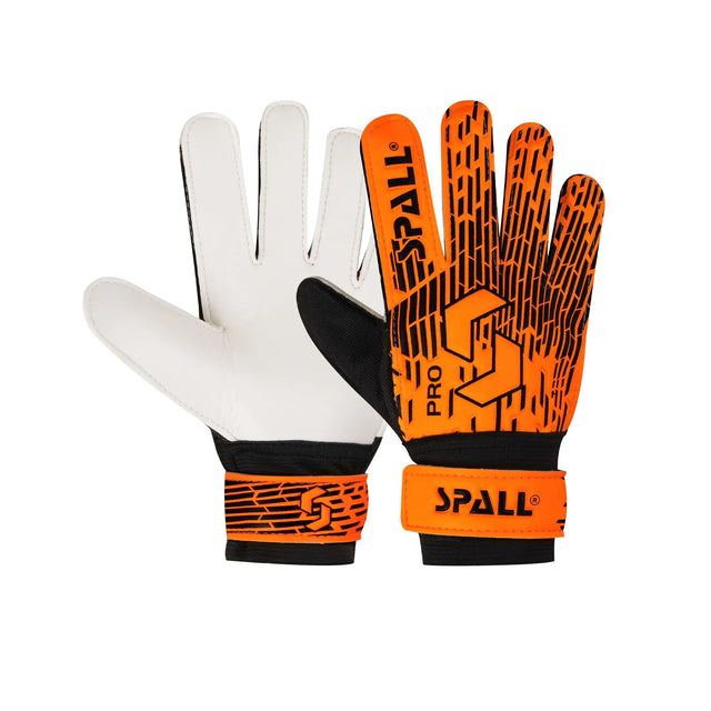 Goal Keeper Gloves Strong Grip With Finger Spine Double Wrist Protection Prevent Injuries For The Toughest Saves Goalie Training Gloves(GK-100) | Ideal for All Surfaces, Kids & Adults | Match-Ready