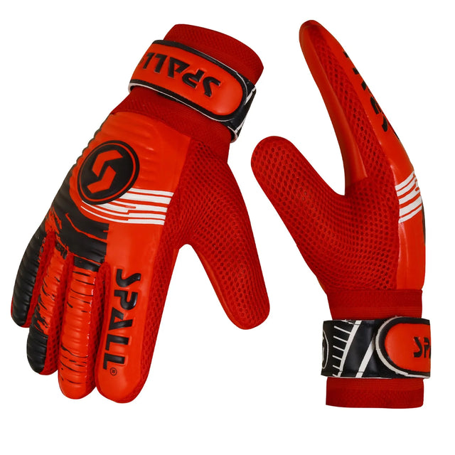 GoalKeeper Gloves Strong Grip For The Toughest Saves With Finger Spines To Give Splendid Protection To Prevent Injuries High Performance Pro Level Ideal For Men And Women(GK-120) | Ideal for All Surface