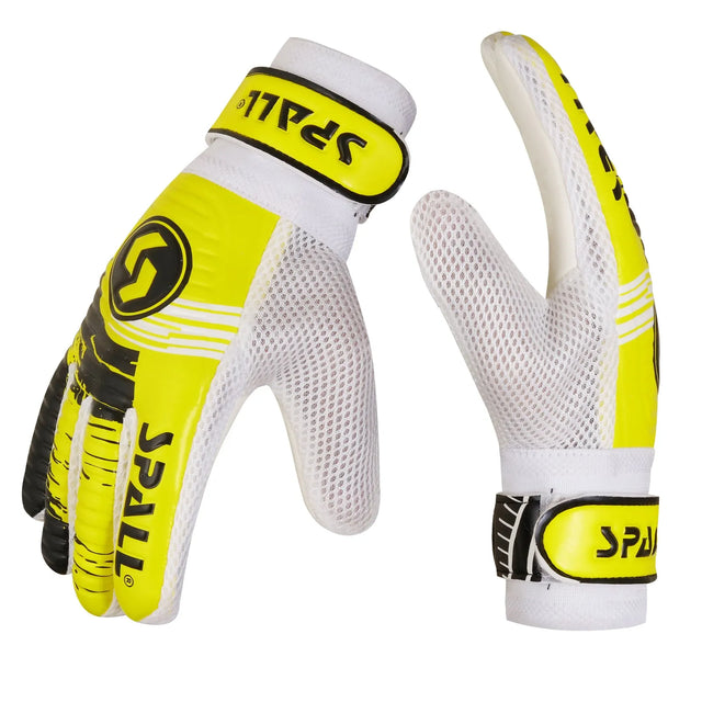 GoalKeeper Gloves Strong Grip For The Toughest Saves With Finger Spines To Give Splendid Protection To Prevent Injuries High Performance Pro Level Ideal For Men And Women(GK-120) | Ideal for All Surface