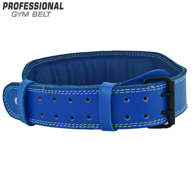Weight Lifting Leather Belt For Fitness Exercise Barbell Protector Bodybuilding Muscle Powerlifting Squat Gym Heavy Duty Training Perfect For Men And Women | Ideal for All Surfaces, Kids & Adults