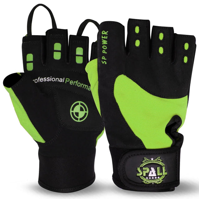 Gym Weight Lifting Gloves For Power Lifting Exercise Fitness Weight Lifting Hanging Dumbbell Sports Building Workouts Pull Up Training Ideal For Men And Women(SI-1006) | Ideal for All Surfaces