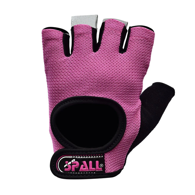 Half Finger Ladies Weight Lifting Gloves For Workout Hanging Pull Ups Cycling Fitness Bodybuilding Weightlifting Training Outdoor Sports Ideal For Women(SI-4082) | Ideal for All Surfaces, Kids & Adult