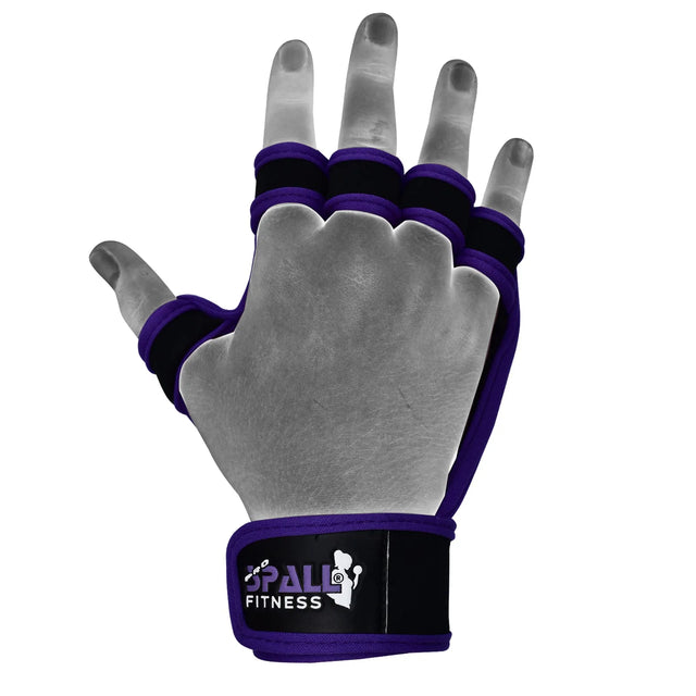 Ladies Weight Lifting Gloves For Fitness Powerlifting Gym Exercise Perfect For Training(SI-4084) | Ideal for All Surfaces, Kids & Adults | Match-Ready | Includes Pump & Needle | Durable & Long-Lasting Performance