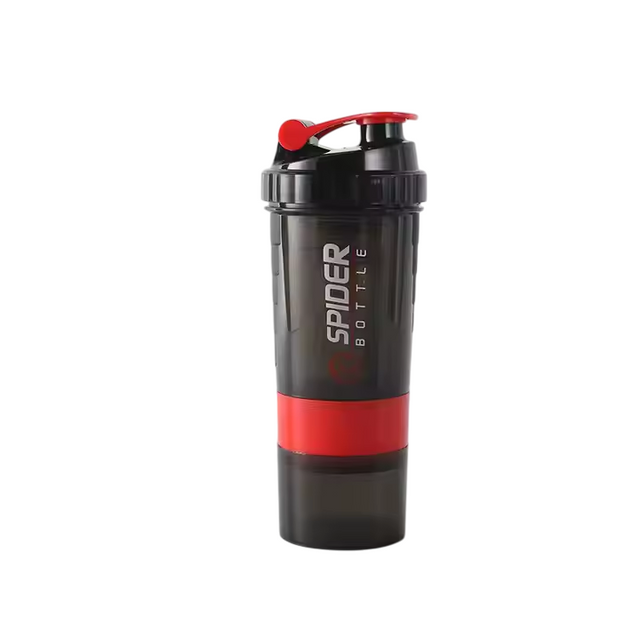 Plastic Protein Powder Shaker Cup, Portable And Leak-Proof Water Bottle with a Mixing Spring, Suitable for Gym Workouts, Outdoor Fitness, And Christmas Gifts