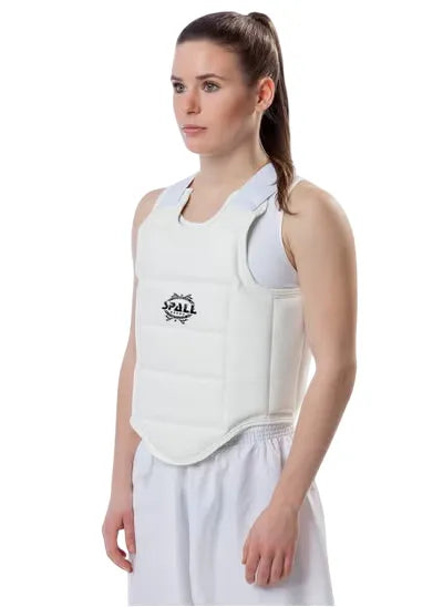 Boxing Chest Guard Body Protector Gear Ideal for Martial Arts Muay Thai Taekwondo Kickboxing Gym Academy School Perfect for Women | Ideal for All Surfaces, Kids & Adults | Match-Ready | Includes Pump & Needles