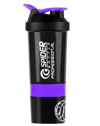 Plastic Protein Powder Shaker Cup, Portable And Leak-Proof Water Bottle with a Mixing Spring, Suitable for Gym Workouts, Outdoor Fitness, And Christmas Gifts | Ideal for All Surfaces, Kids & Adults