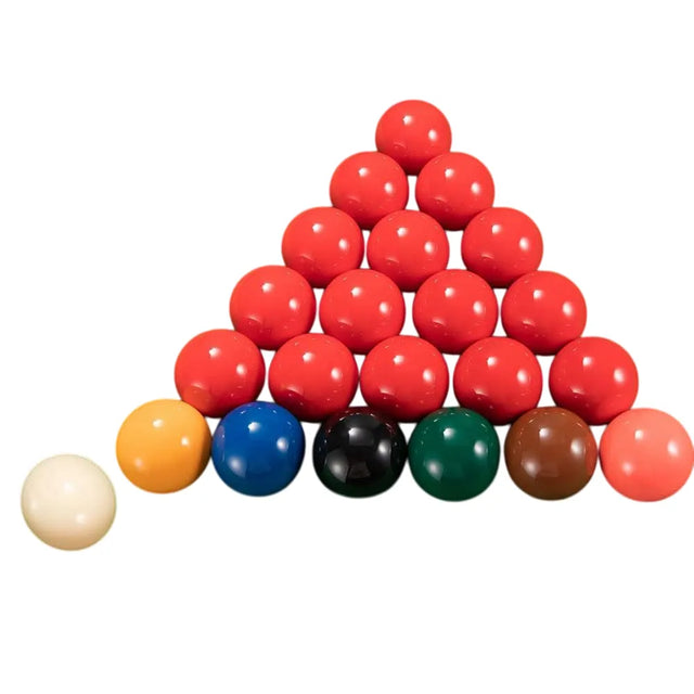 Snooker Ball Snooker Ball Set 2 1/16 Inch Complete 22 Ball Set | Ideal for All Surfaces, Kids & Adults | Match-Ready | Includes Pump & Needle | Durable & Long-Lasting Performance