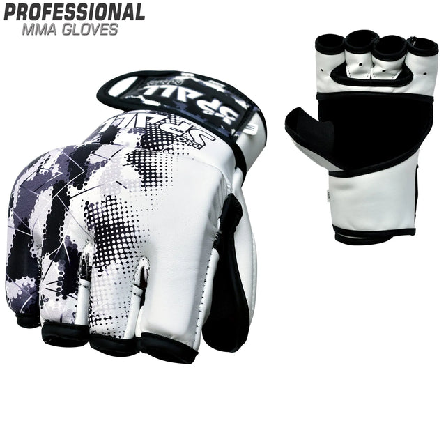 MMA Gloves Soft Padded For kickboxing Muay Thai Boxing Cage Fighting Punching Wrestling Sparring Sports Training Perfect For Men And Women(SI-2202) | Ideal for All Surfaces, Kids & Adults | Match-Ready