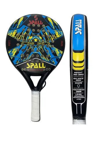 Paddle Tennis Racket Carbon Fiber. Take Your Game To The Next Level With The Paddle Tennis Racket Fiber Tennis(6070) | Ideal for All Surfaces, Kids & Adults | Match-Ready | Includes Pump & Needle