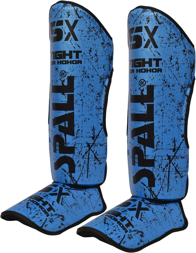 Shin In Step Guards S M L XL White Black Green Blue Red F.Green Orange For Martial Arts Muay Thai Sparring Kickboxing Taekwondo Karate And Boxing Gear(SI-1380) | Ideal for All Surfaces, Kids & Adults