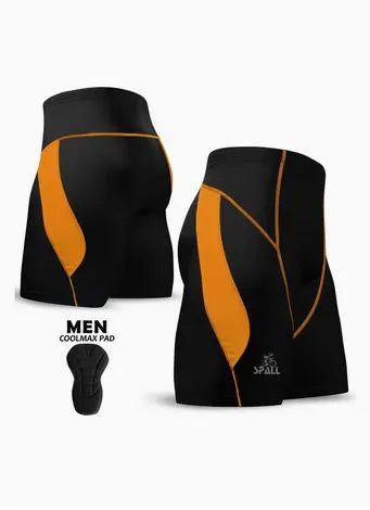 Spall Men's Cycling Shorts Summer Quick Dry Padded Bike Shorts | Ideal for All Surfaces, Kids & Adults | Match-Ready | Includes Pump & Needle | Durable & Long-Lasting Performance