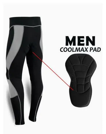 Spall Men's Cycling Tights Cool max Compression Padded Bicycle Bike Legging Trouser Pant | Ideal for All Surfaces, Kids & Adults | Match-Ready | Includes Pump & Needle | Durable & Long-Lasting Performance