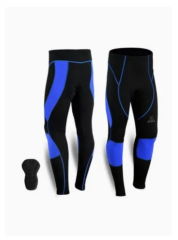 Spall Men's Cycling Tights Cool max Compression Padded Bicycle Bike Legging Trouser Pant | Ideal for All Surfaces, Kids & Adults | Match-Ready | Includes Pump & Needle | Durable & Long-Lasting Performance
